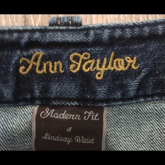 Ann Taylor Jeans 4 bootcut medium wash - Picture 5 of 7